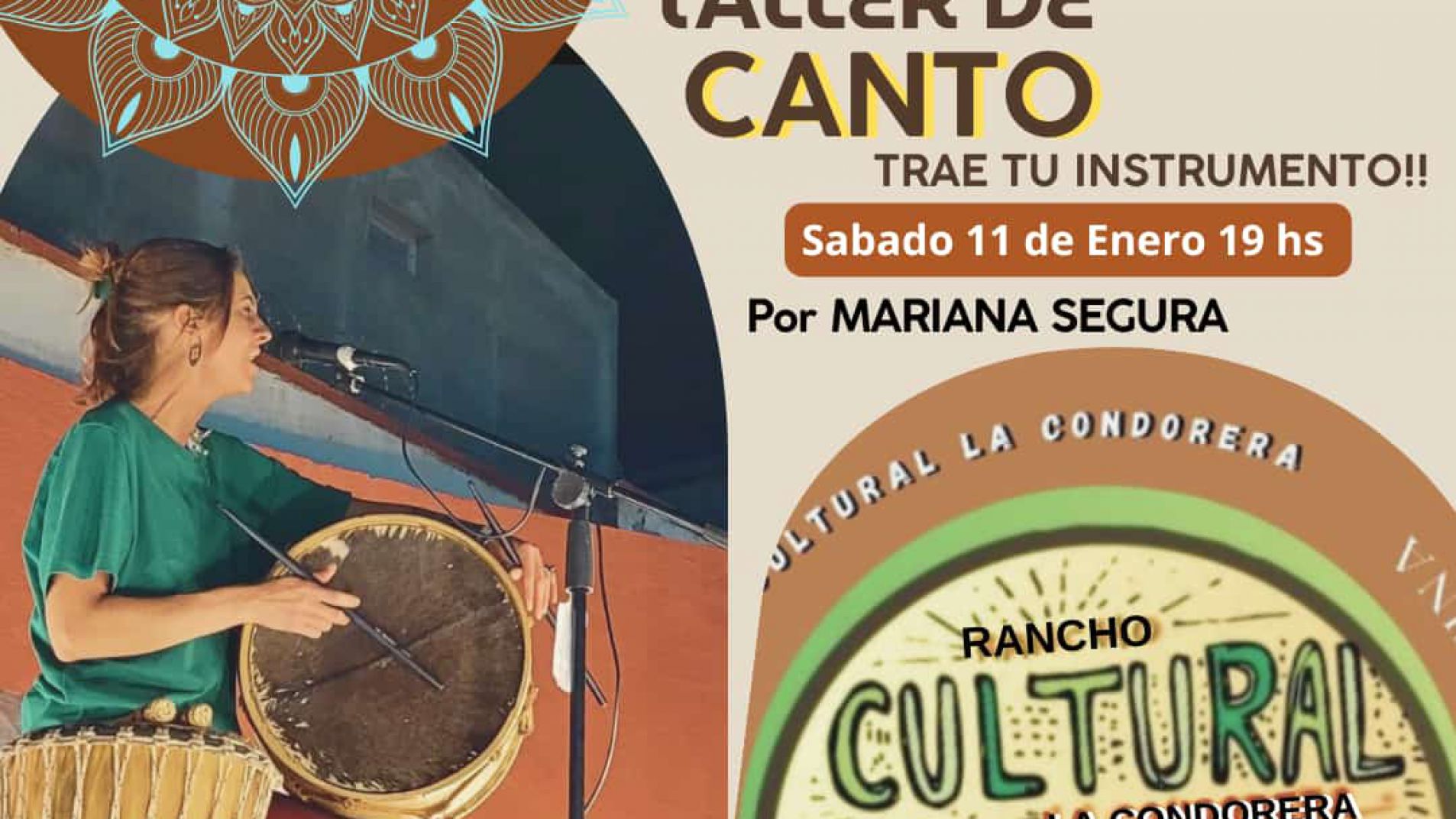 Invitan a un encuentro de Canto en la Villa 25 de Mayo